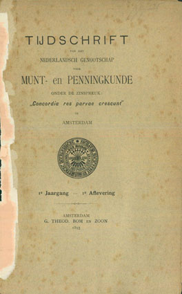 Jaarboek voor Munt- en Penningkunde