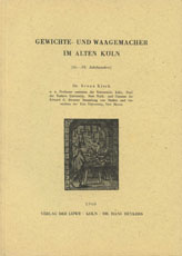 Kisch - Gewichte- und Waagemacher im alten Kln