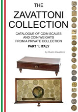 Guido Zavattoni - Catalogue of coin scales and
                  coin weights - Italy