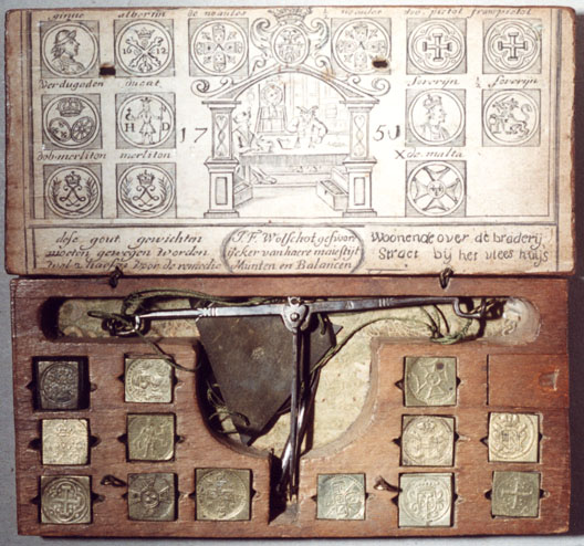 Muntgewichtdoos
              J.F. Wolschot Antwerpen